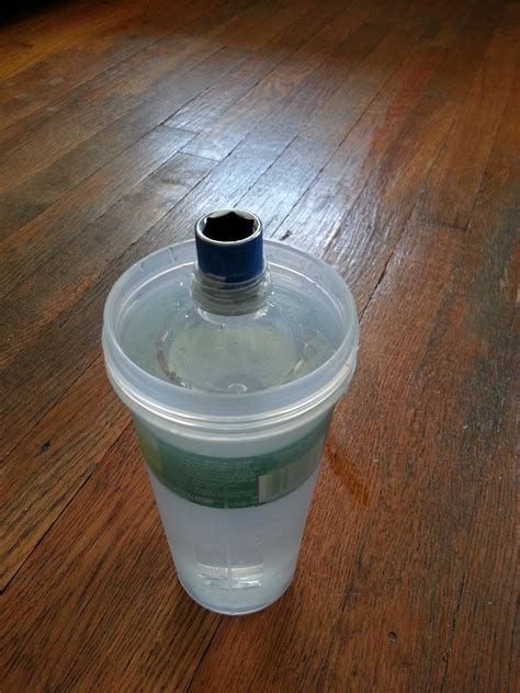 Place your water bottle inside it. . Socket for gravity bong